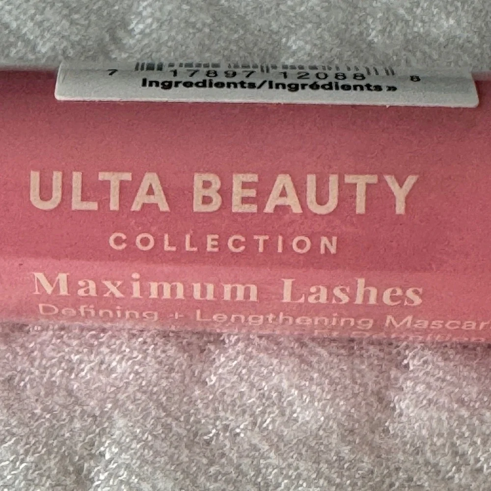 NEW SEALED ULTA BEAUTY Women Mascara 3-pack Jet Black Maximum Lashes